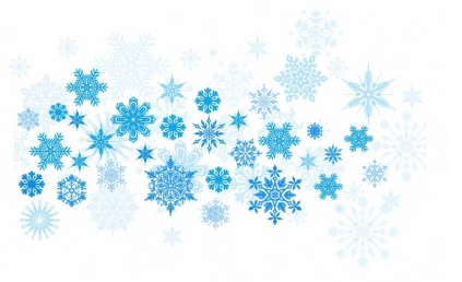 Weihnachtsblaue Schneeflocken-Hintergrundvektor Weihnachten   