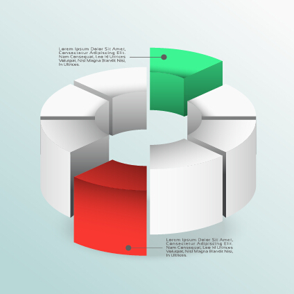 3D Infografiken Business Layout Vektormaterial 02 material layout Infografik business   