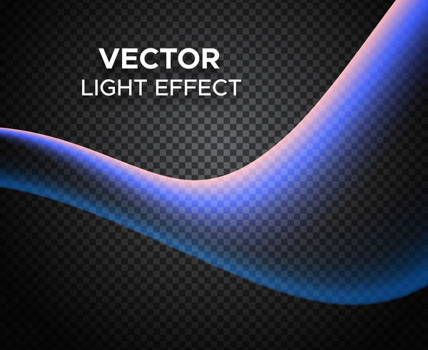 抽象的な光効果背景イラストベクトル06 抽象的 効果 光   