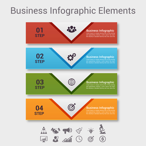 Business Infographic design créatif 4072 infographie creative business   