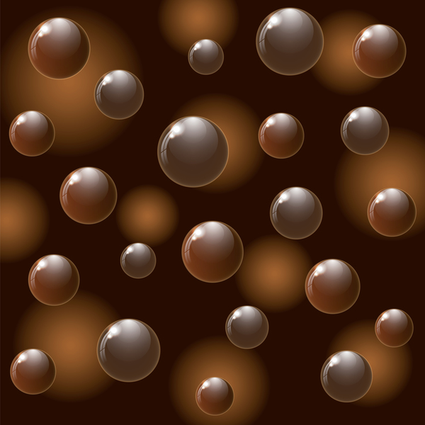 Schokoladenkugel-Mustervektor 03 Schokolade Muster ball   