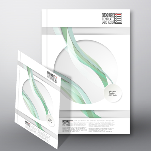 Cover-Broschüre Flyer Business-Vorlagen Vektoren 01 Vorlagen flyer cover business Broschüre   