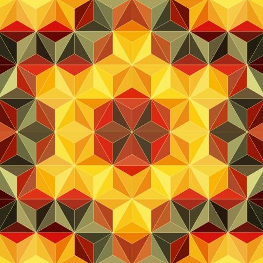 Geometrische Form mit Mandala-Mustervektor 03 Muster Mandala geometric form   