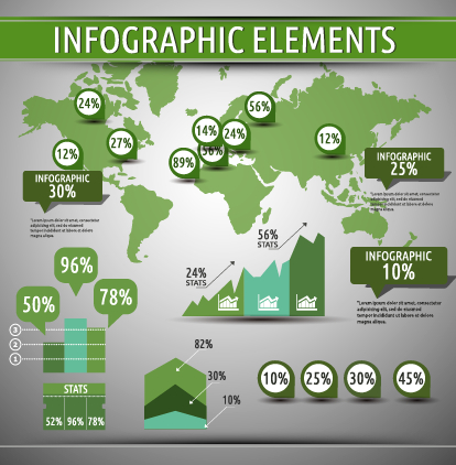 Business Infographic design créatif 1435 infographie creative business   