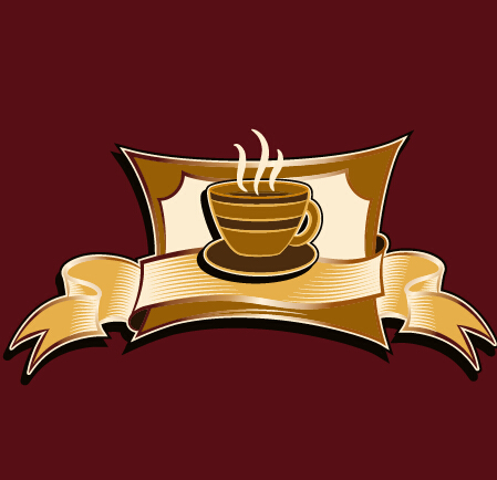 Classique café logos vector set 03 logos Classique cafe boutique   