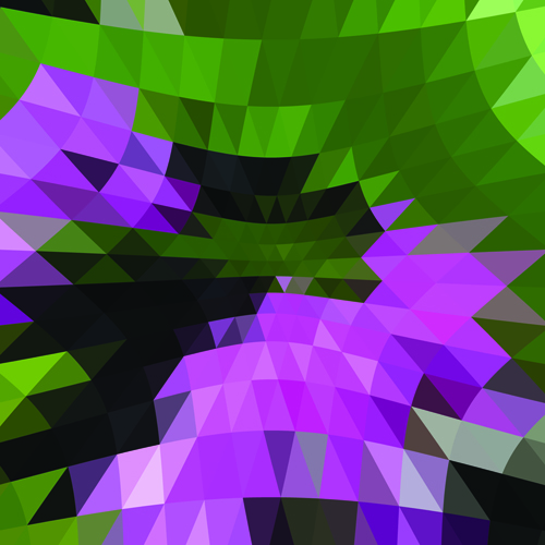 色付きの三角抽象背景ベクトル01 色付き 背景 抽象的 三角形   