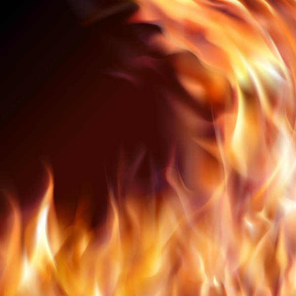 火の効果背景イラストベクトル01 火災 効果   