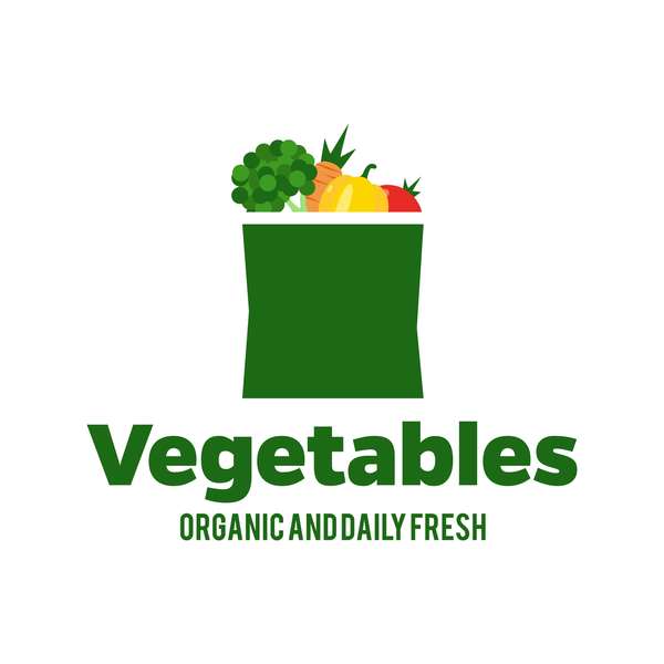 Vecteur de conception de logo de légumes frais 12 logo légumes fresh   
