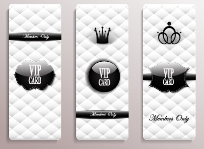 Luxus-VIP-Karten setzen Vektor 03 VIP-Karte vip Luxus   