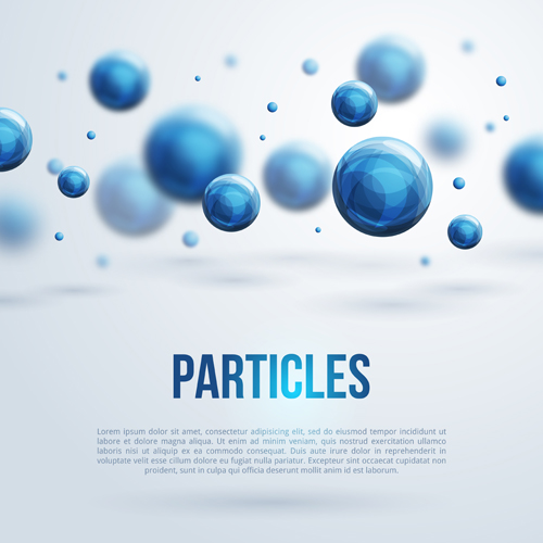 パーティクルテックの背景デザインベクトル03 背景 粒子 技術   