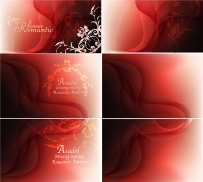 Rotes Traum-Rauchdesign-Hintergrundvektor Traum rot Rauch Hintergrund   