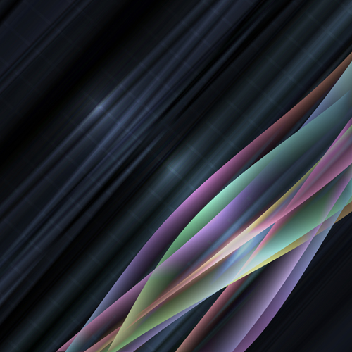 Vecteur de vagues colorées abstrait geaphics 04 vagues geaphics coloré Abstrait   