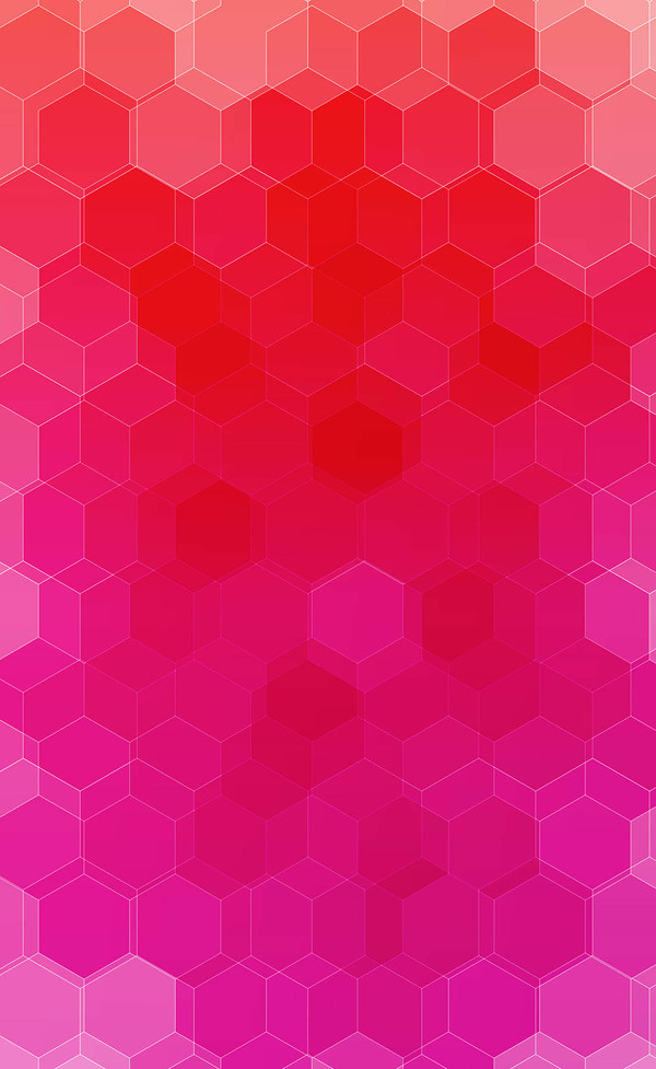 hexagone avec fond dégradé rose vecteur 01 rose hexagone dégradé   
