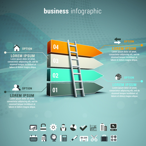 Business Infographic design créatif 3562 infographie design creative business   