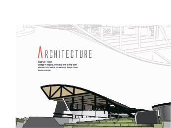 Concept d’architecture créative fond vecteur matériel 07 matériel fond de concept fond concept architecture   