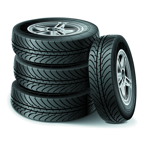 Creative pneus de voiture vector design 03 voiture pneu Créatif   