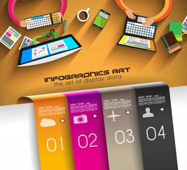 Creative timework infographique Set 03 vecteur travail du temps infographie Créatif   