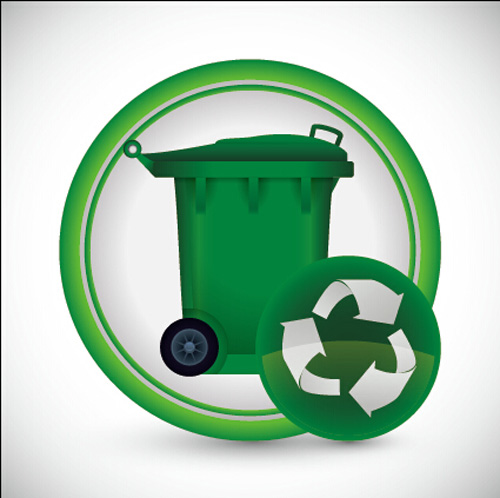 Eco Recycling-Design Hintergrund Vektor 05 recycling Öko Hintergrund design   