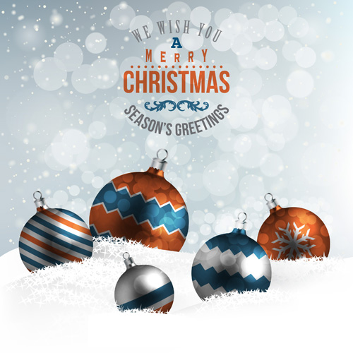ハレーション背景ベクトル01とテクスチャクリスマスボール 背景 ボール ハレーション テクスチャ クリスマス   