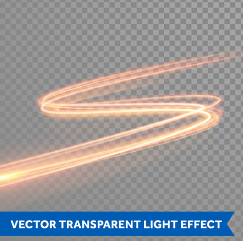 Transparente Lichteffekt-Illustration Set Vektor 12 Wirkung transparent Licht illustration   