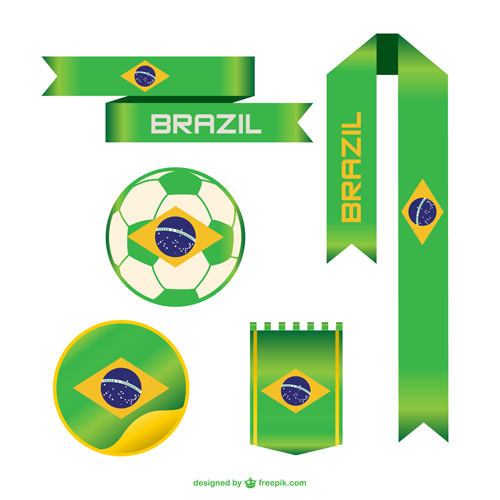 2014 Brésil Coupe du monde objet vectoriel objet monde coupe du monde Coupe Brésil   