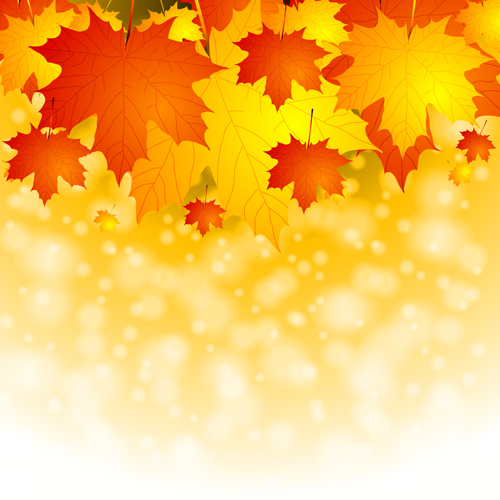 Fantastischer Herbst lässt Kunsthintergrund zurück Hintergrund Herbstblätter Herbst fantasy   