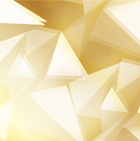 Goldenes Dreieck abstrakter Hintergrund-Vektor 02 Hintergrund golden Dreieck abstract   