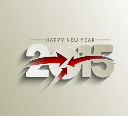 Neujahr 2015 Textgestaltungsset 06 Vektor text Neujahr 2015   