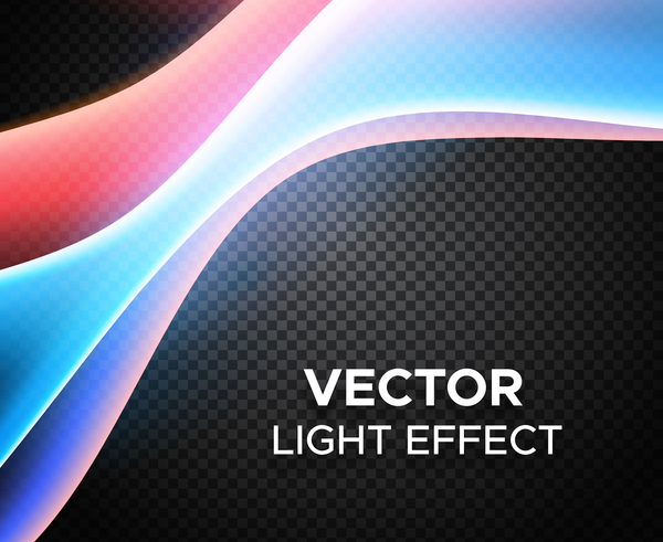 抽象的な光効果の背景イラストベクトル04 抽象的 効果 光   