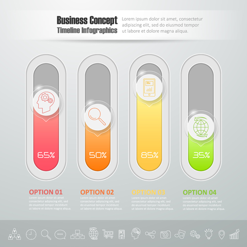 Business Infographic design créatif 4114 infographie design creative business   