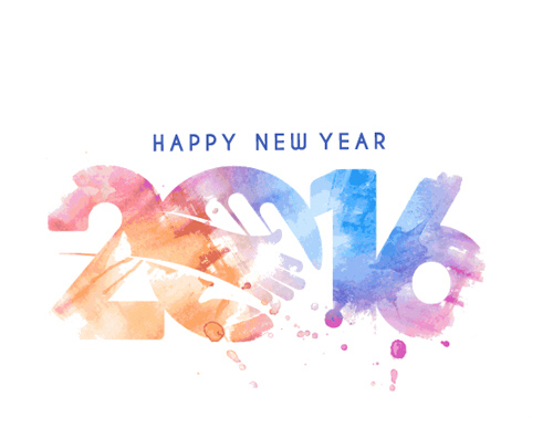 2016 Neujahr kreativ Hintergrund Design Vektor 41 Neues Kreativ Jahr Hintergrund design 2016   