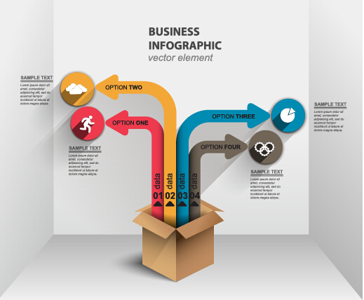 Business Infographic design créatif 2087 infographie creative business   