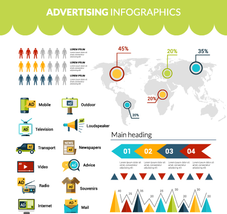 Business Infographic design créatif 2851 infographie creative business   