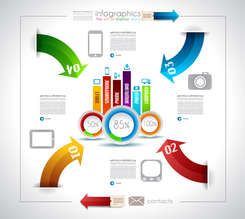 Business Infographic design créatif 3754 infographie design creative business   