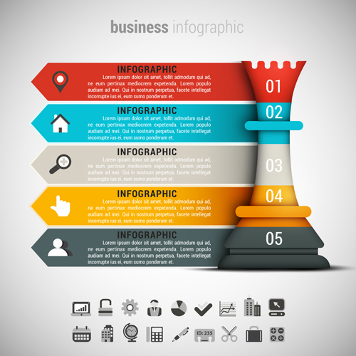 Business Infographic design créatif 3884 infographie design creative business   
