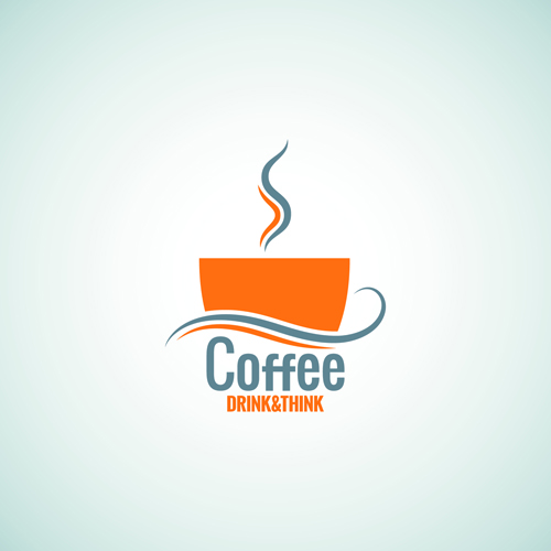 Kreative Kaffee-Menü-Logo-Vektor menu logo Kreativ kaffee   