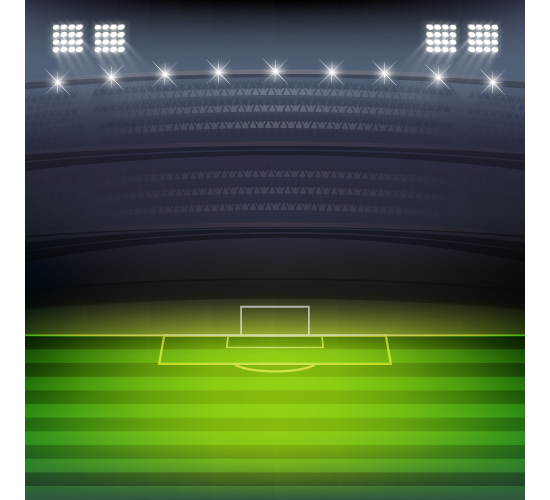 Terrain de football et projecteurs arrière-plan vecteur 01 spotlights football champ arrière plan   