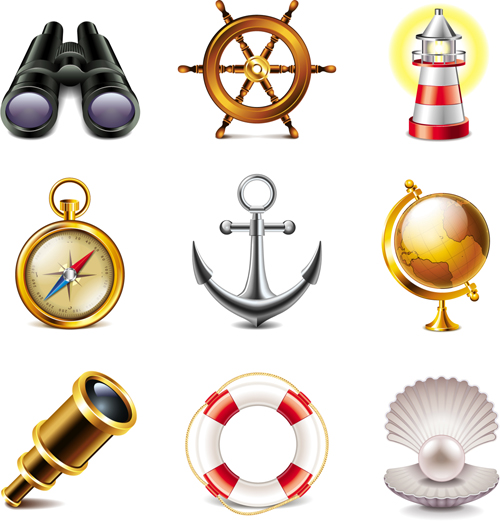 Navigationssymbole Elemente Vektor navigation icon navigation icons Elemente   