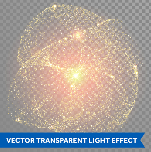 Ensemble d’illustration d’effet de lumière transparente vecteur 01 transparent lumière illustration Effet   