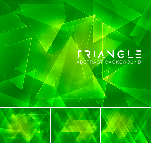 トライアングル抽象クリエイティブの背景ベクトル05 抽象的 創造的 三角形   