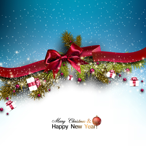 2015クリスマスと新年つまらないもの背景ベクトル04 背景ベクトル 新年 つまらないもの クリスマス 2015   