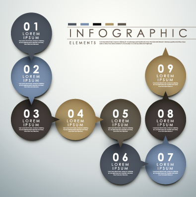 Business Infographic design créatif 1366 infographie creative business   