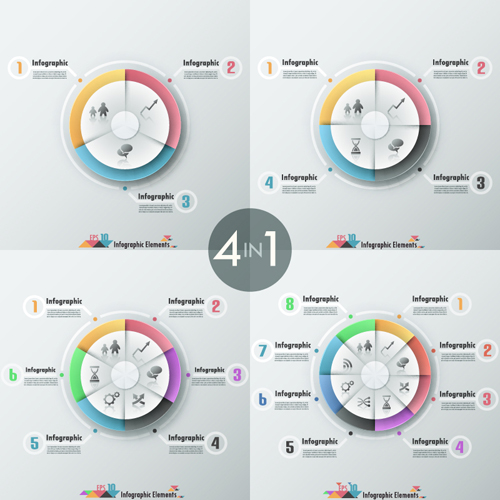 Business Infographic design créatif 3455 infographie creative business   