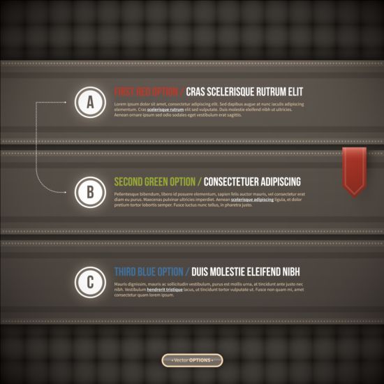 Kreative Optionsnummern Infografik Design 03 Zahlen Option Kreativ Infografik   