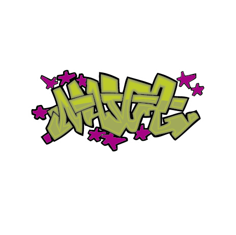 Graffiti drôle alphabet Design vecteur 27 graffiti drôle alphabet   