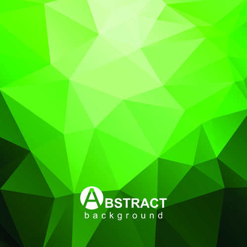 Brillant géométrique polygonale Vector background art 05 polygonal géométrique fond vectoriel fond brillant   