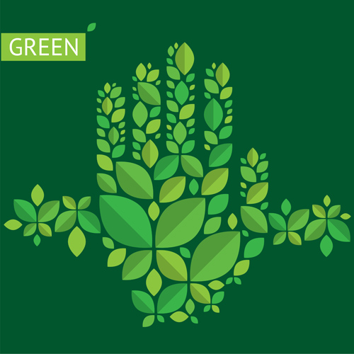 Grüne Ökologie-Vorlage Hintergrund-Vektoren 06 Vorlage Ökologie Hintergrund grün   