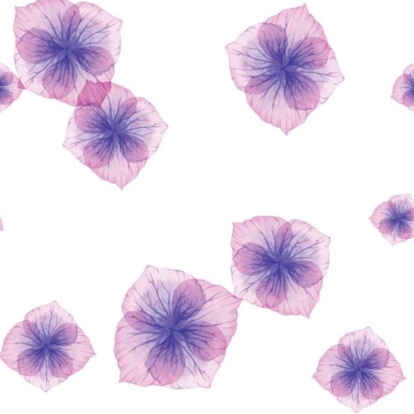 Lila Blütenblätter nahtlosen Mustervektor 02 petal nahtlos Muster lila   