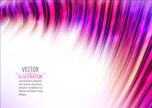 Leuchtende abstrakte Kurven Hintergrund Illustration Vektor 06 Kurven illustration Hintergrund glänzend abstract   