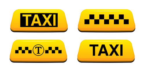 Taxa-Symboldesign Vektorgrafik 03 taxi symbol Grafik design   